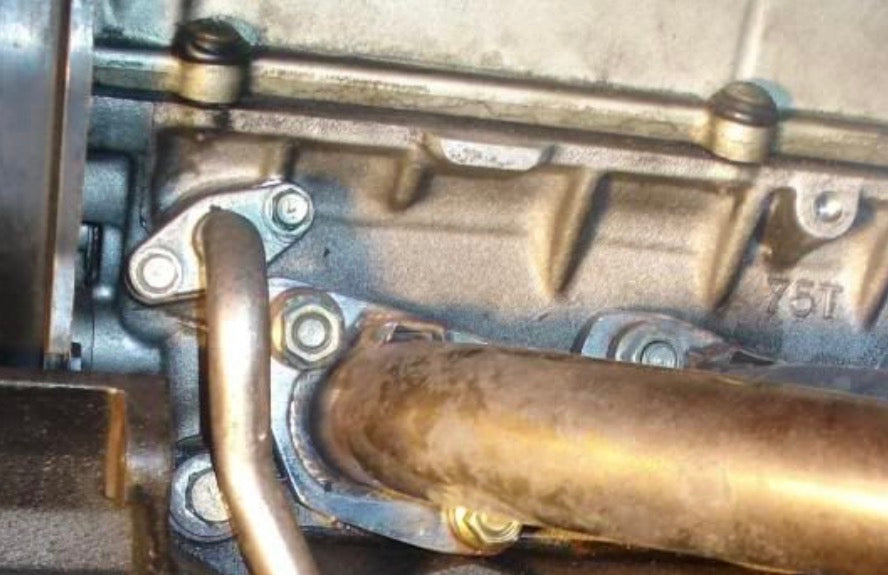 RB25 VCT / Head Oil drain hardline